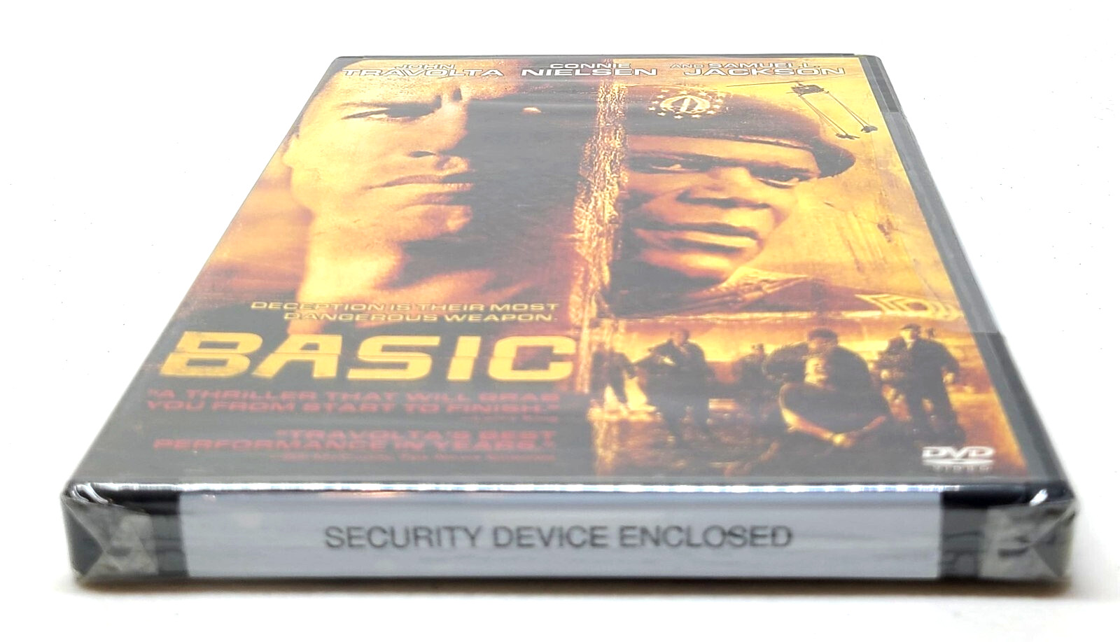 Basic (DVD, 2003) John Travolta, Connie Nielsen, Samuel Jackson NEW SEALED