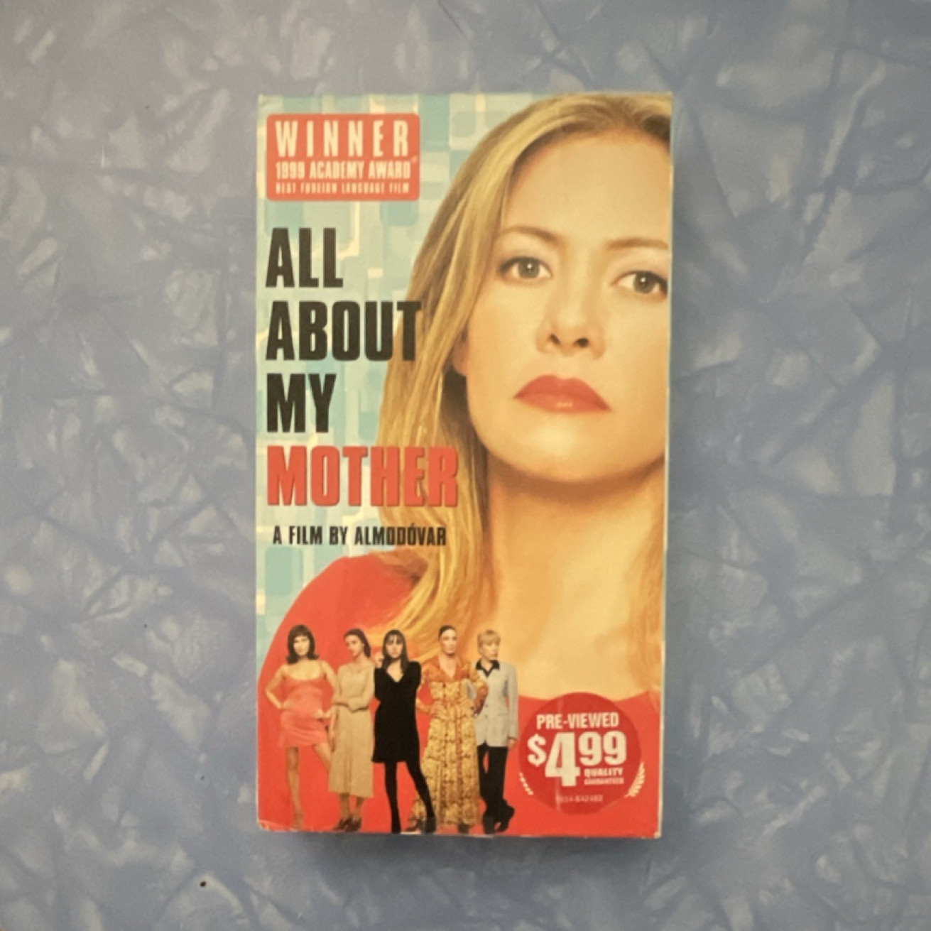 Sony Pictures Classics All About My Mother VHS Tape Drama R Almodóvar 1999