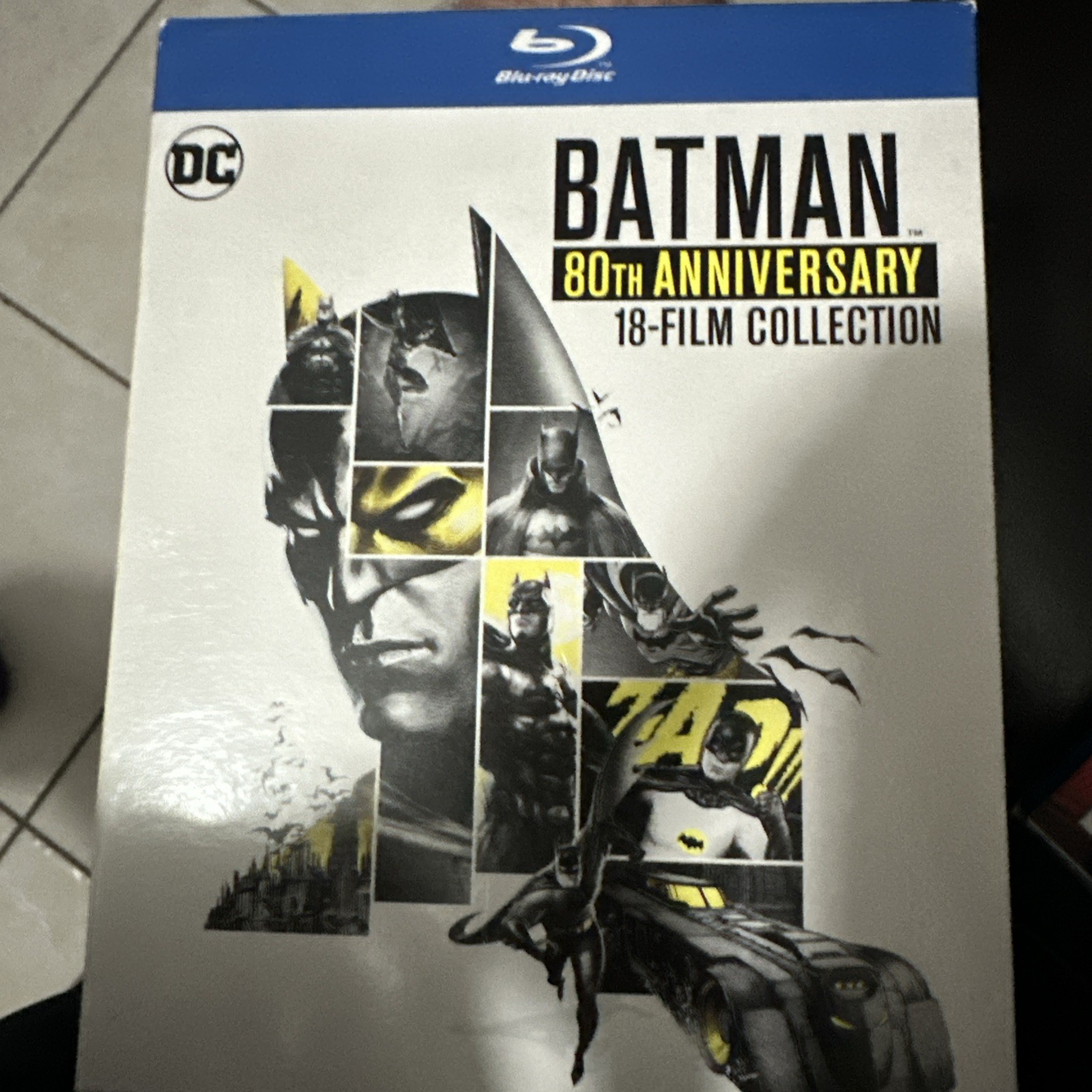 Batman 80th anniversary 18 film collection blu ray set