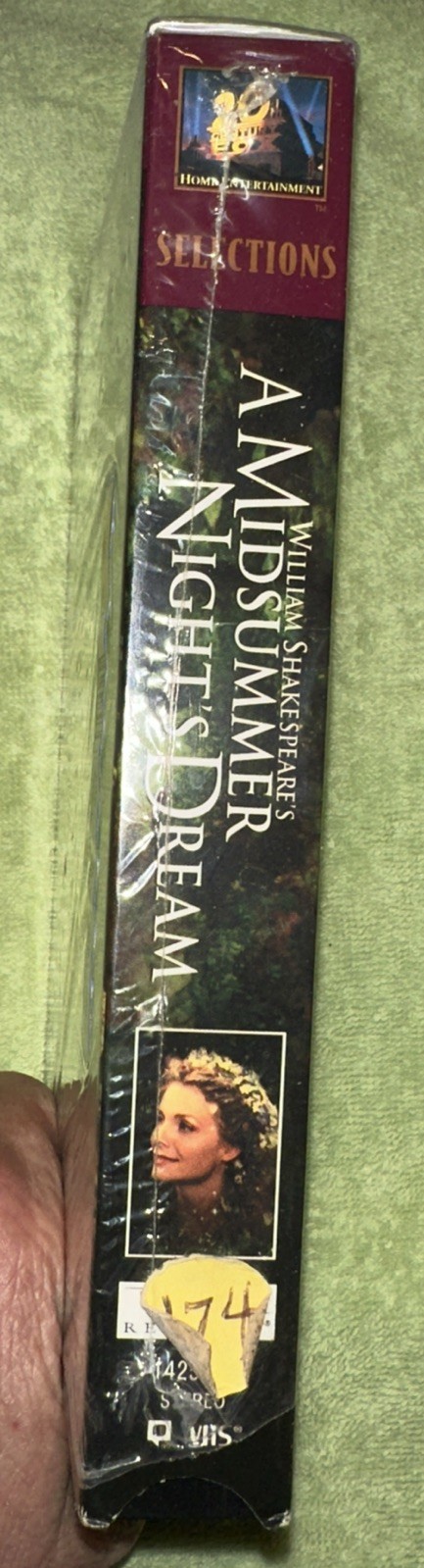 A Midsummer Nights Dream (VHS, 1999) Calista Flockhart Kevin Kline Michelle