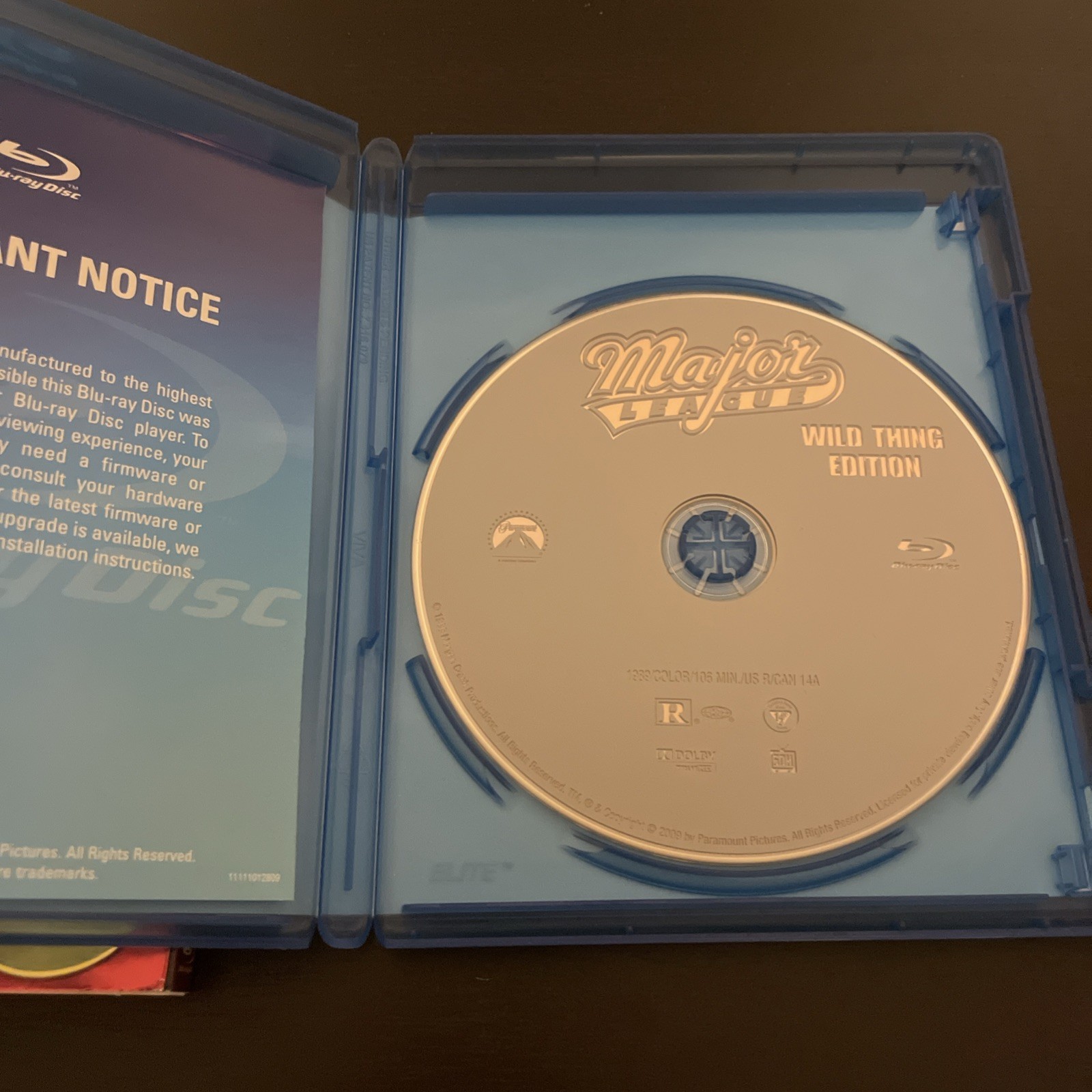 Major League (Blu-ray, 1989)