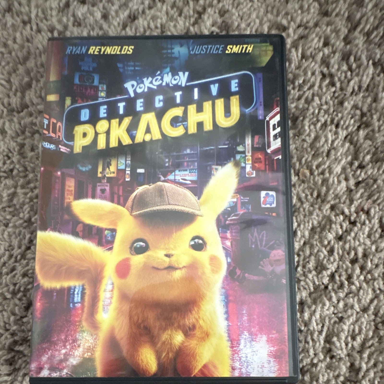 Pokémon Detective Pikachu (DVD, 2019) PG Widescreen NTSC 104 min Reynolds