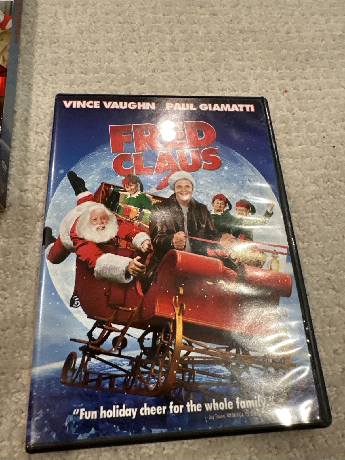 Fred Claus (DVD, 2008) Vince Vaughan, Paul Giamatti