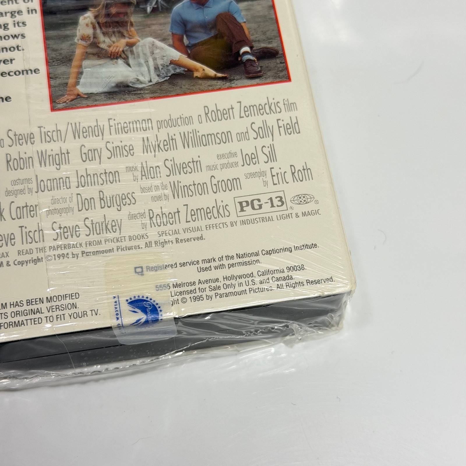 Forrest Gump 1994 VHS Sealed First Print Watermark Paramount Tom Hanks