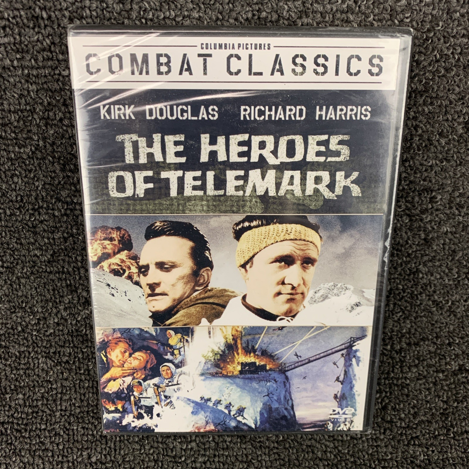 The Heroes of Telemark DVD Kirk Douglas (1965) Richard Harris Brand New