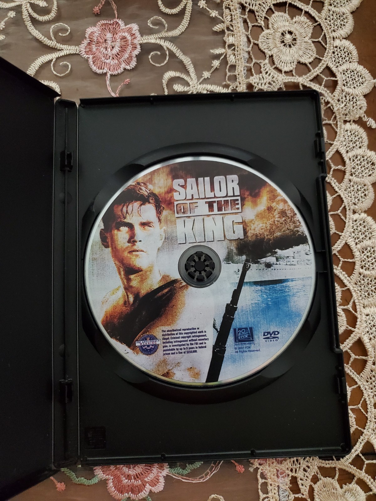 Sailor of the King DVD 1953 Jeffrey Hunter Fox War Classics WWII Movie VG