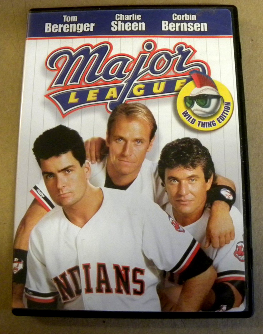 Paramount 2007 Tom Berenger Charlie Sheen MAJOR LEAGUE DVD qq NM