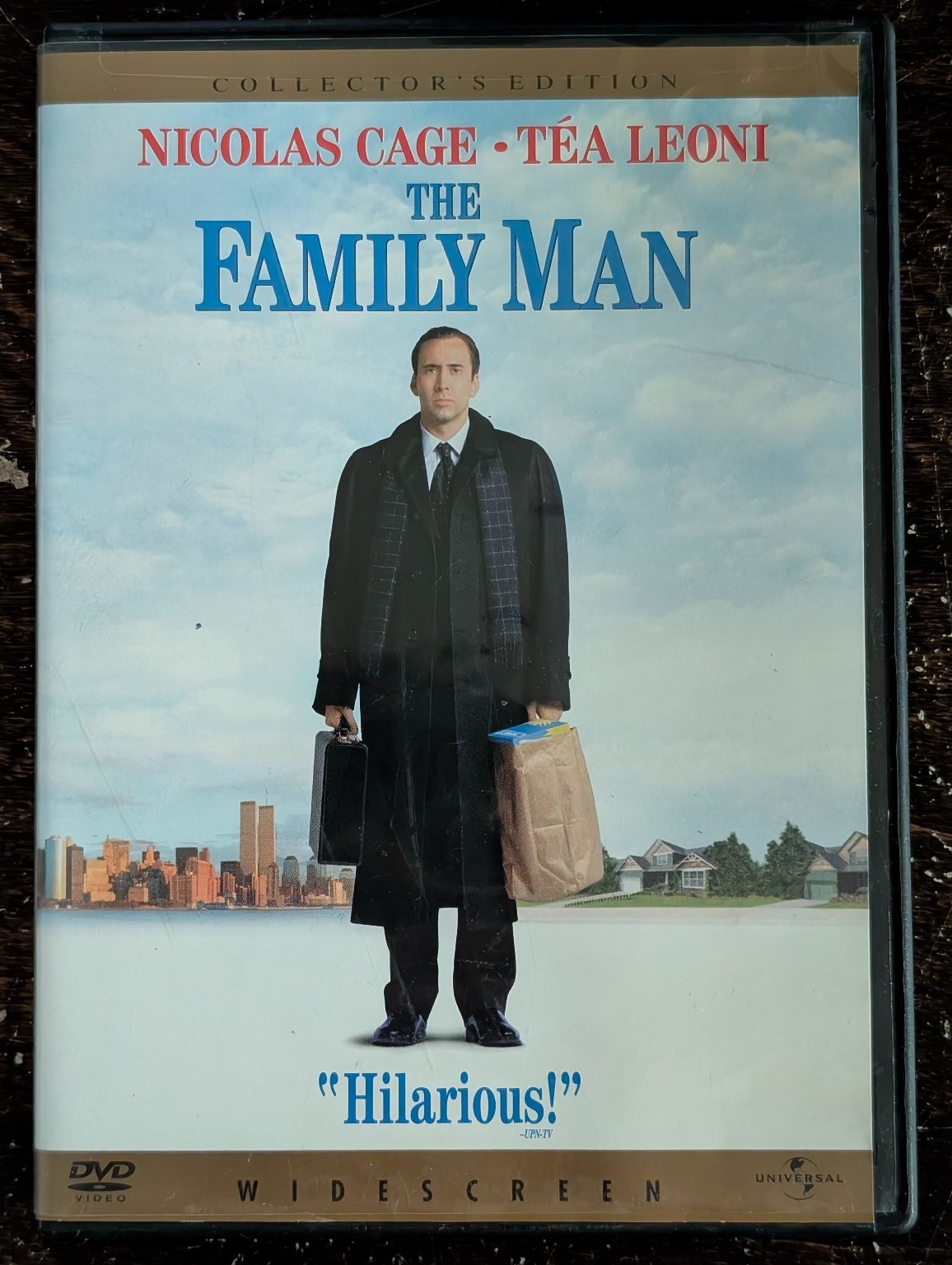 The Family Man DVD 2000 Collector’s Ed Nicolas Cage Téa Leoni Widescreen