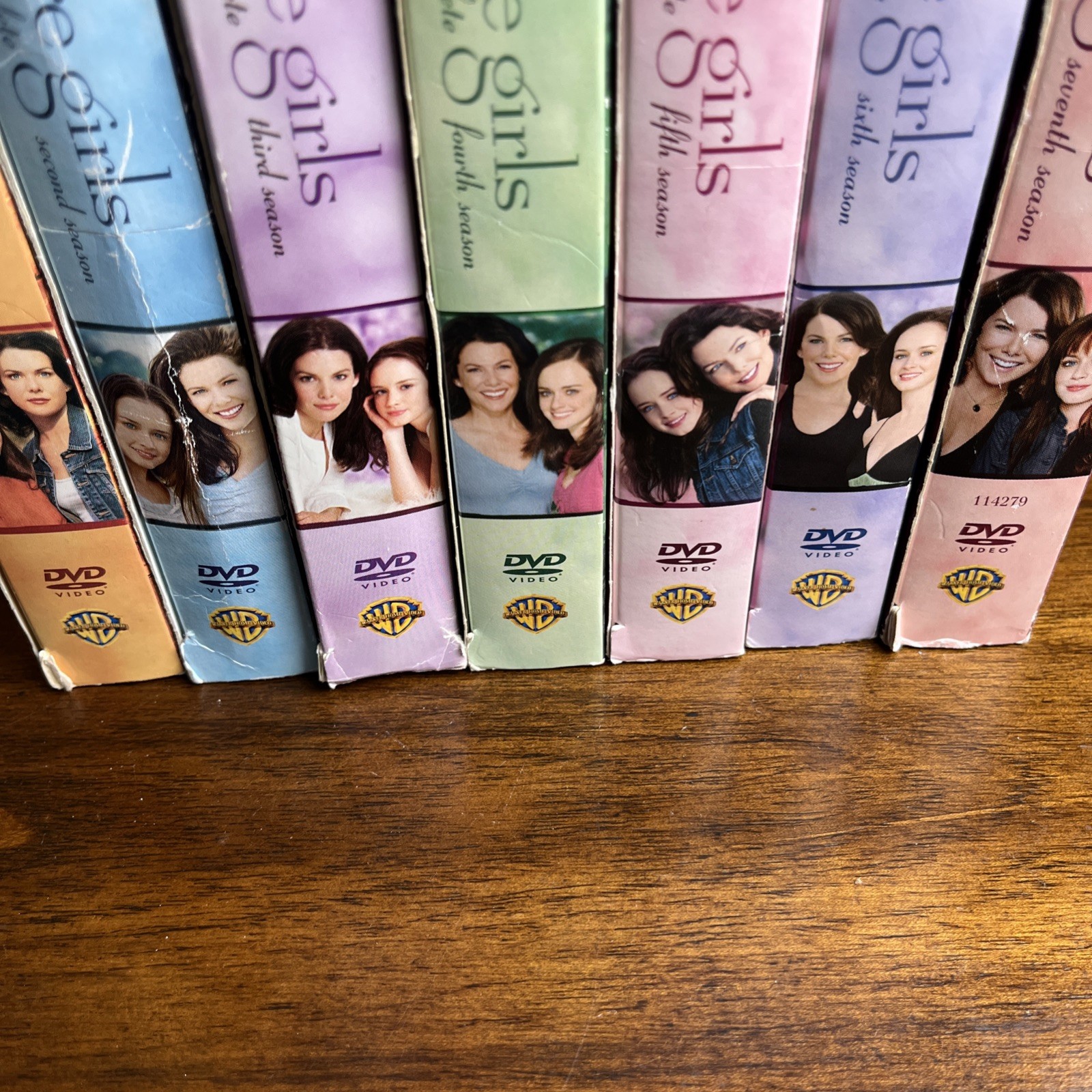 Gilmore Girls Complete Series Seasons 1-7 DVDs, Complete w/ All Discs & Inserts
