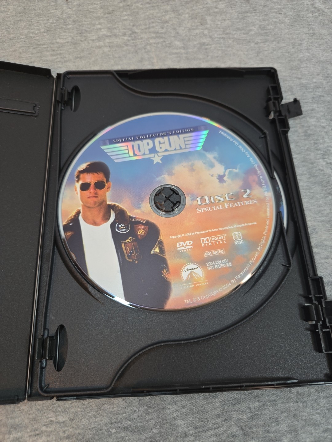 Top Gun, DVD, Tom Cruise, Kelly McGillis