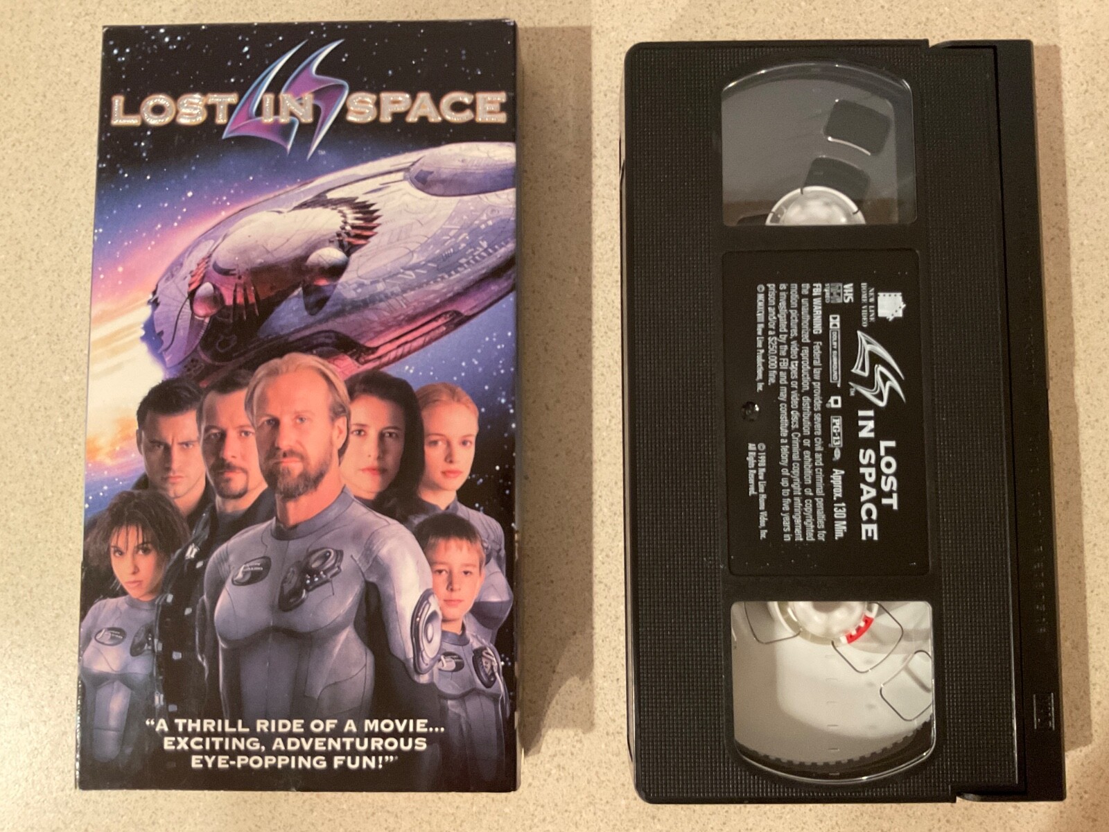 Lost In Space (VHS, 1998) William Hurt, Gary Oldman