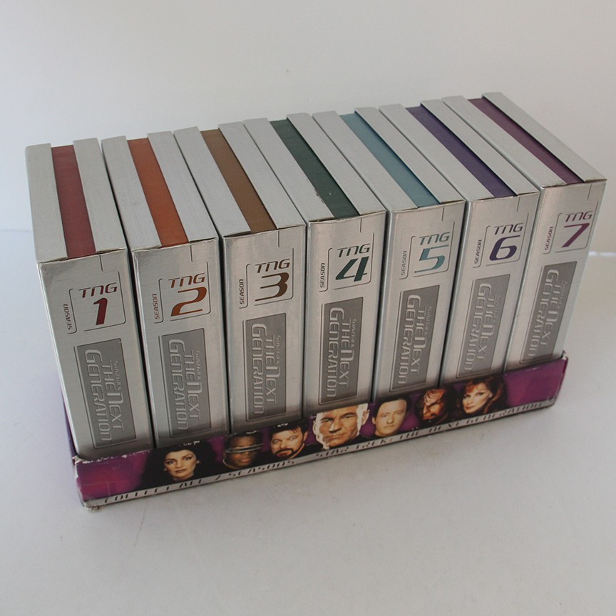 Star Trek the Next Generation and Star Trek Enterprise Box Sets DVD