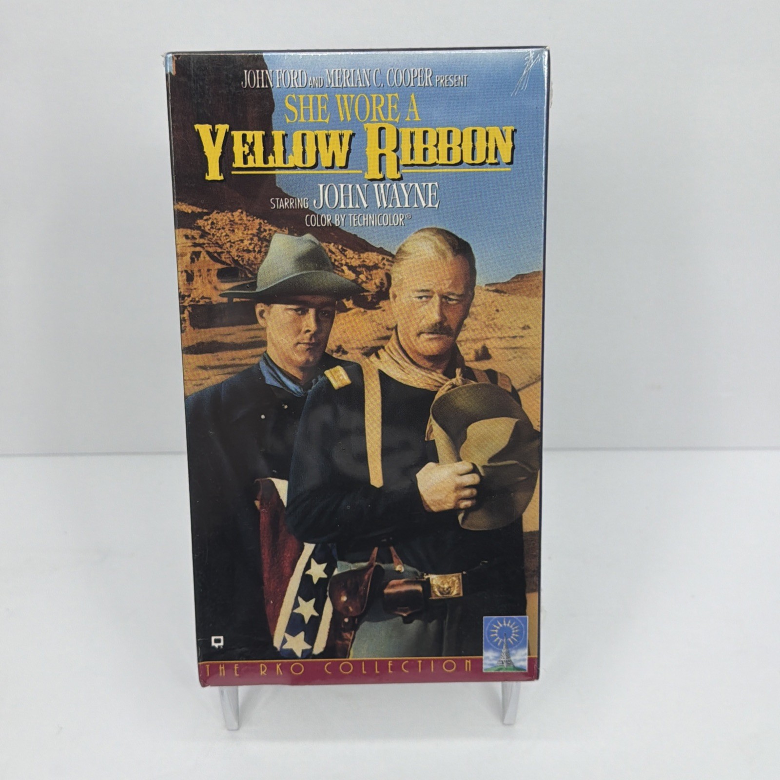 She Wore a Yellow Ribbon (Sealed VHS, 1998) John Wayne John Agar Ben Johnson