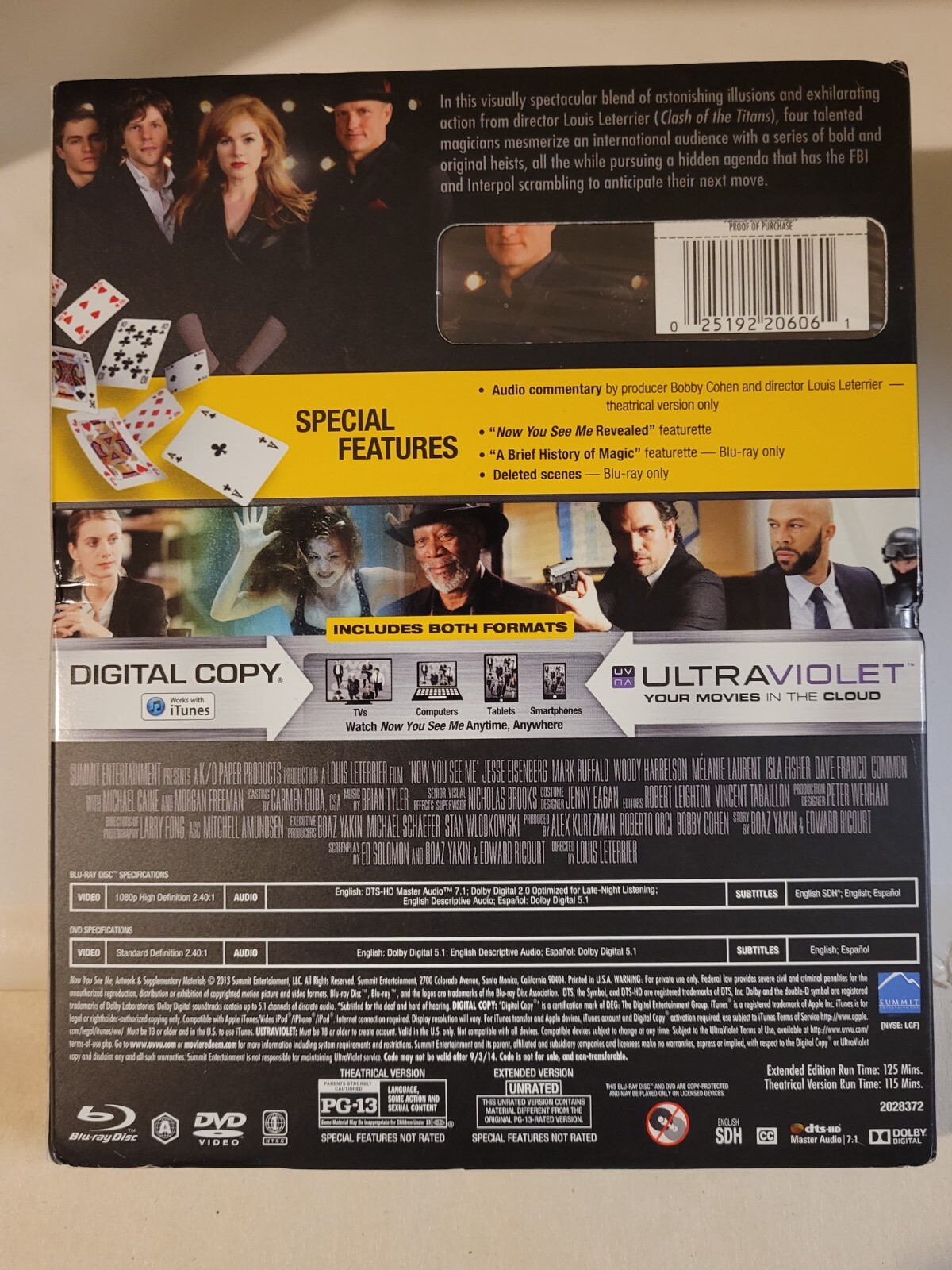 Now You See Me (Blu-ray, 2013)