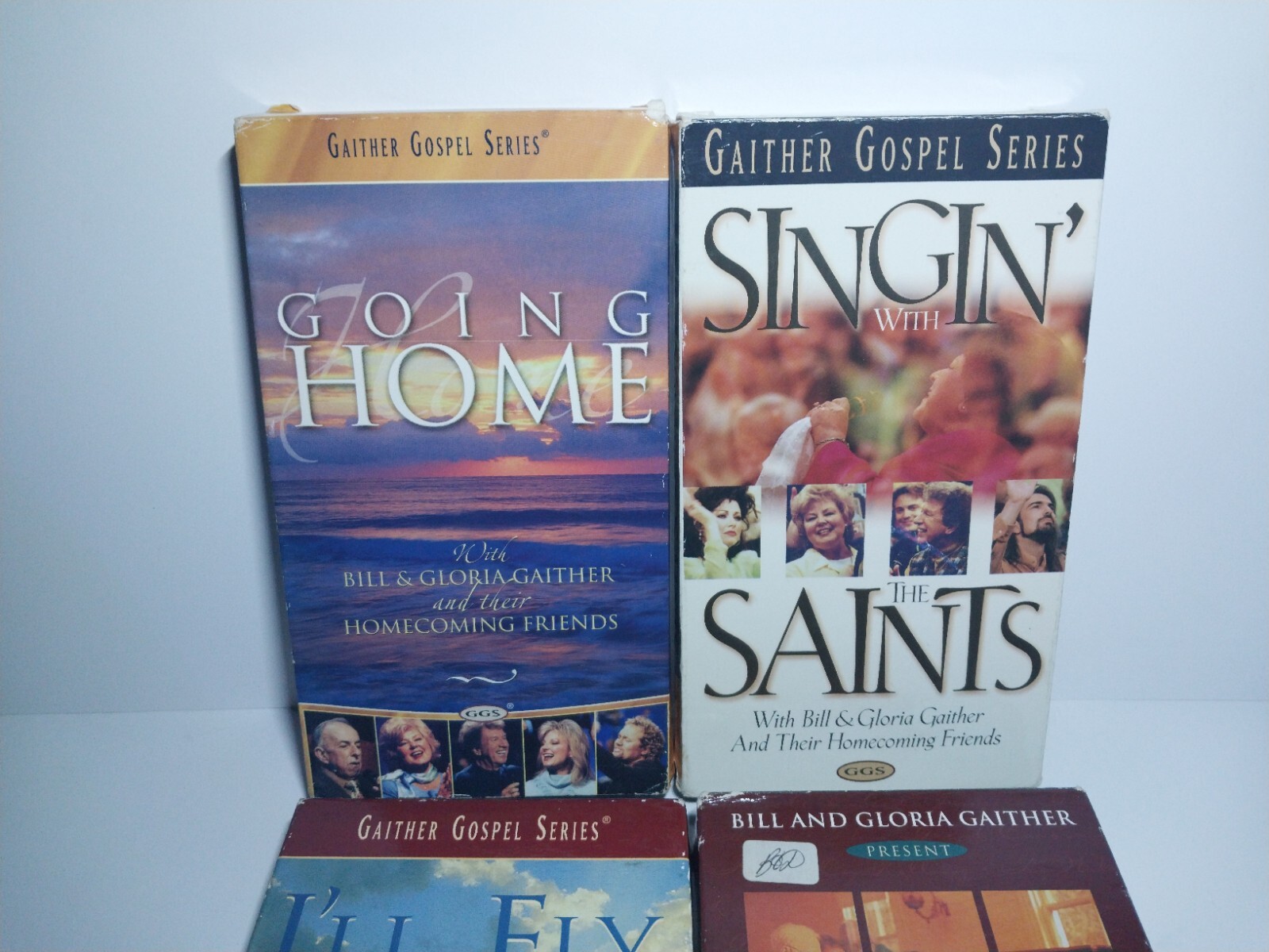 Lot Of 4 Gaither Gospel Series VHS I’ll Fly Away, Going Home, The Saints,,