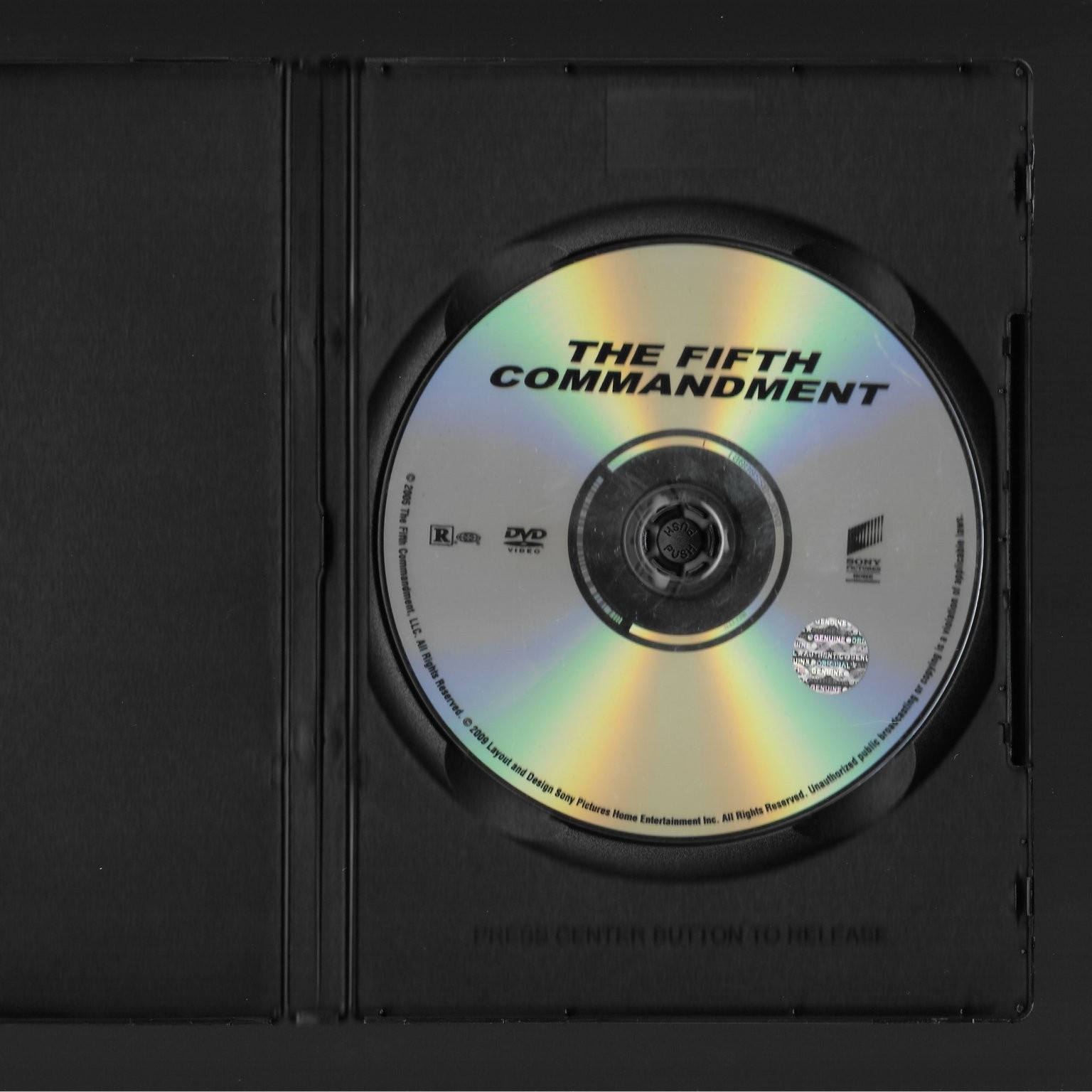 The Fifth Commandment DVD 2009 Rick Yune Keith David Jesse V. Johnson Action