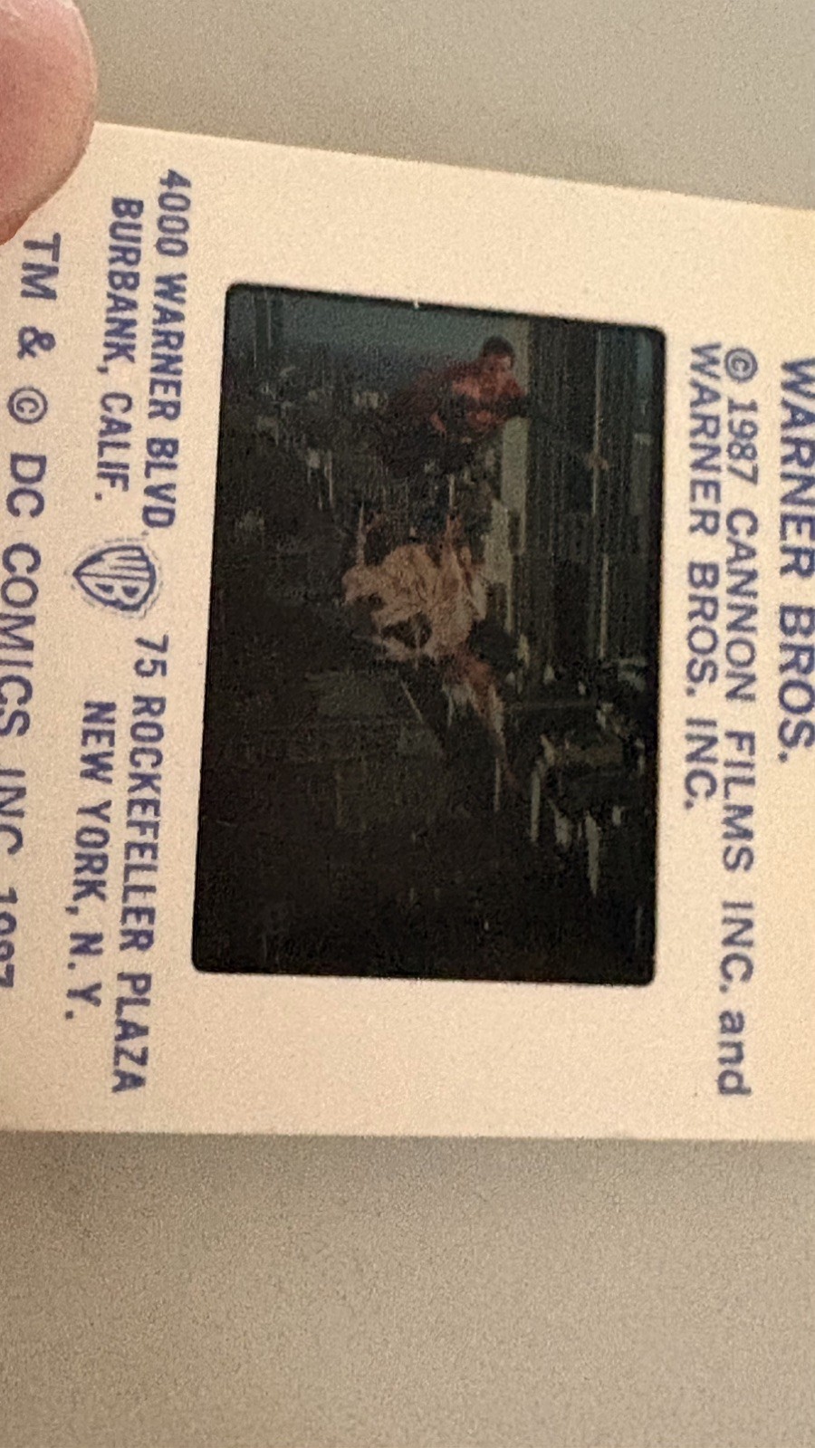 Superman The Movie 35mm Film Slide Warner Bros publicity still