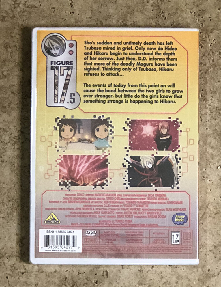 Figure 17 Volume 5 Forever Close (DVD, Anime, Region 1, Japanese or English)