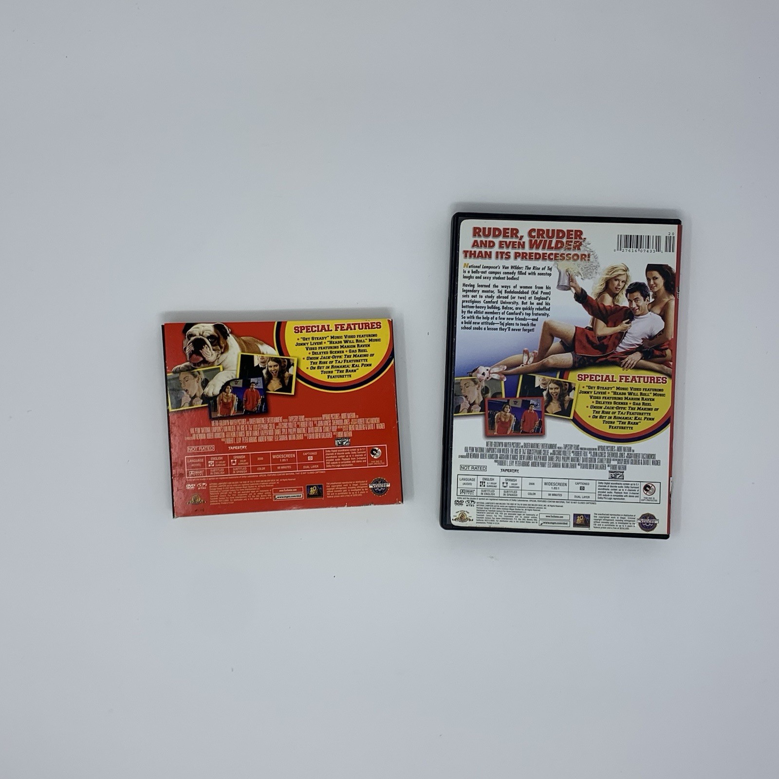 DVD Bundle Movie Lot – Comedy – Porky’s, Cheech And Chong, Bad Santa, Accepted ￼