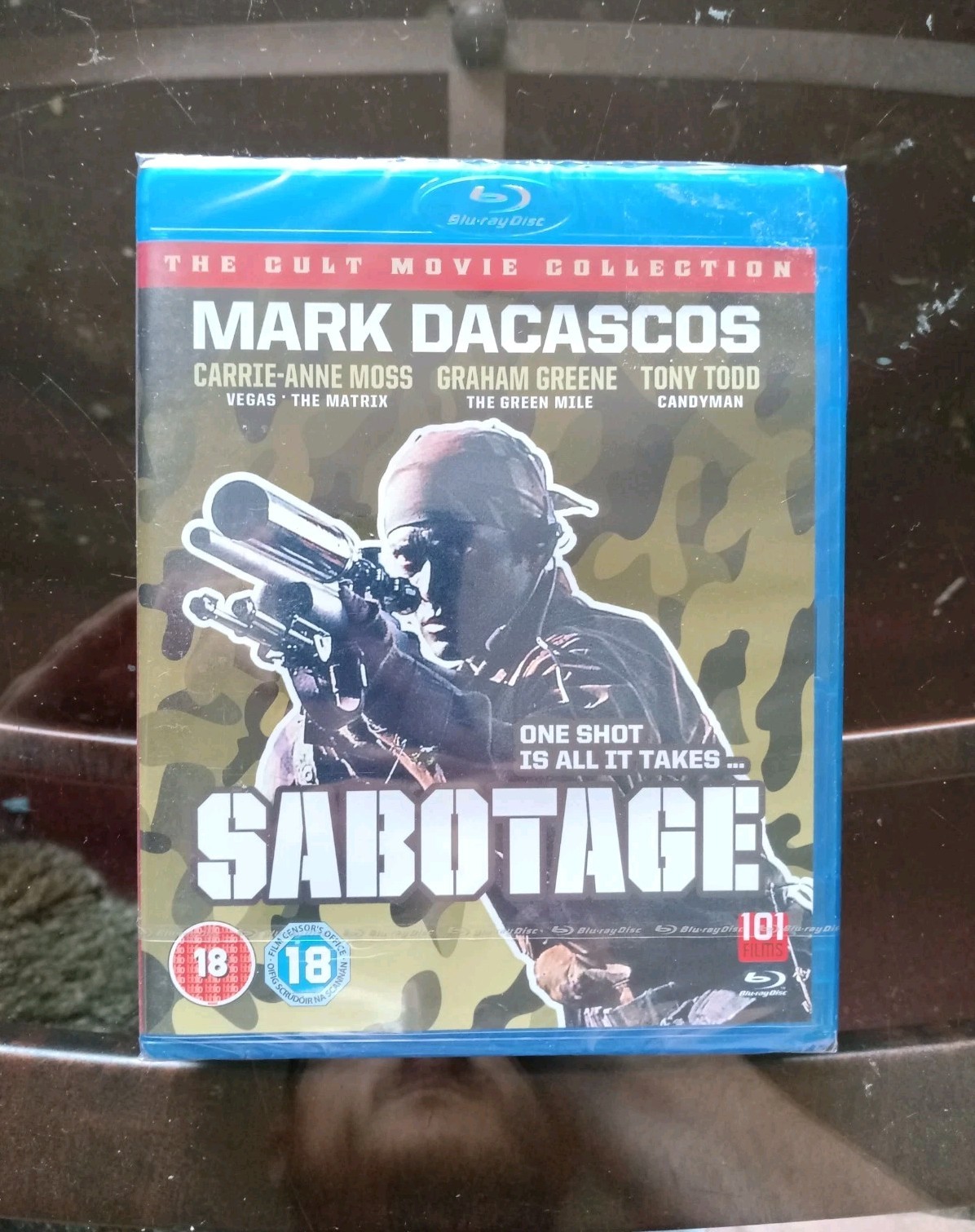 Sabotage (Blu-ray, 2015) Brand NEW – Region B – 101 Films – Mark Dacascos