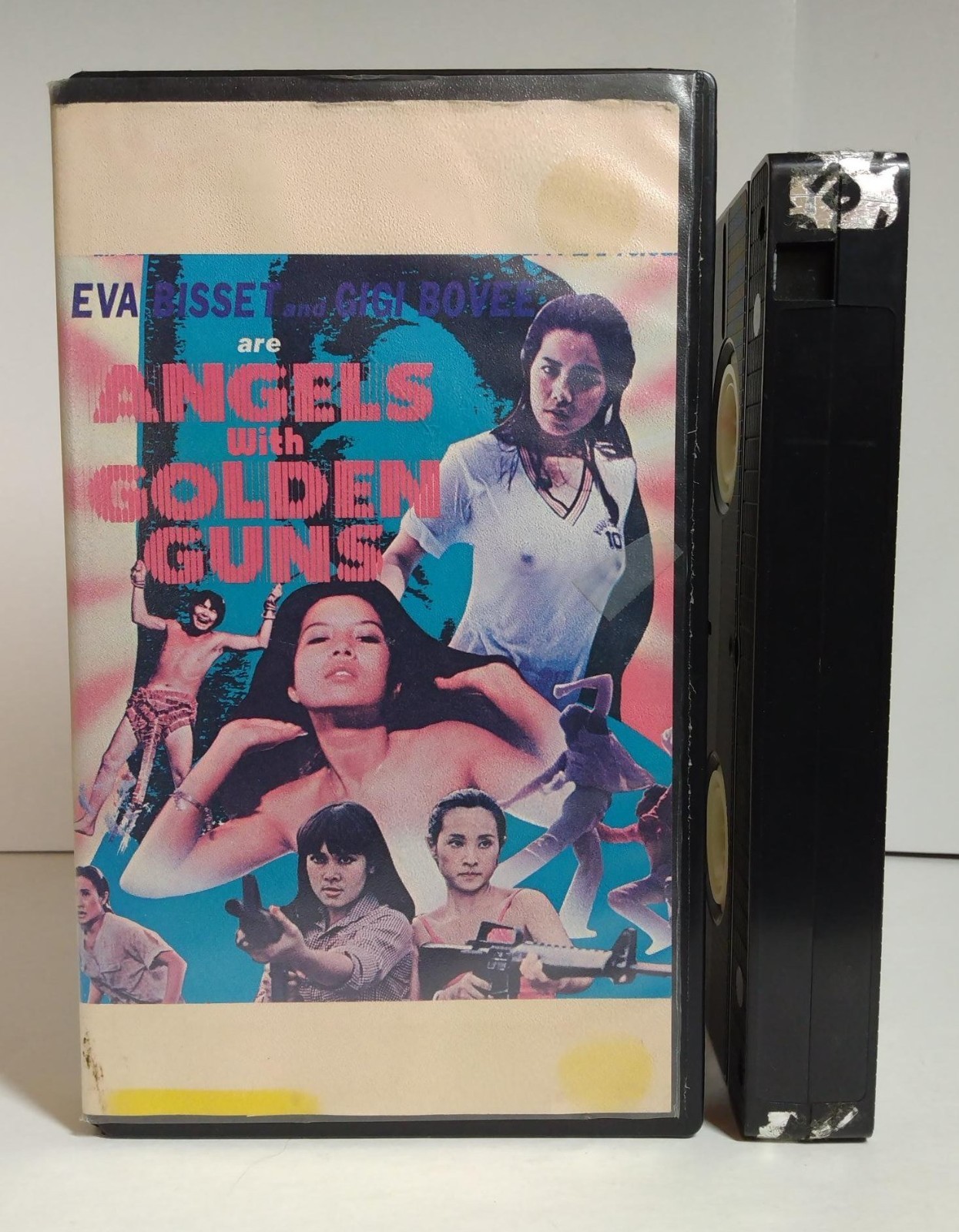 Angels With Golden Guns Super Rare WIP Wildness Eva Bisset Joseph Lai IFD VHS