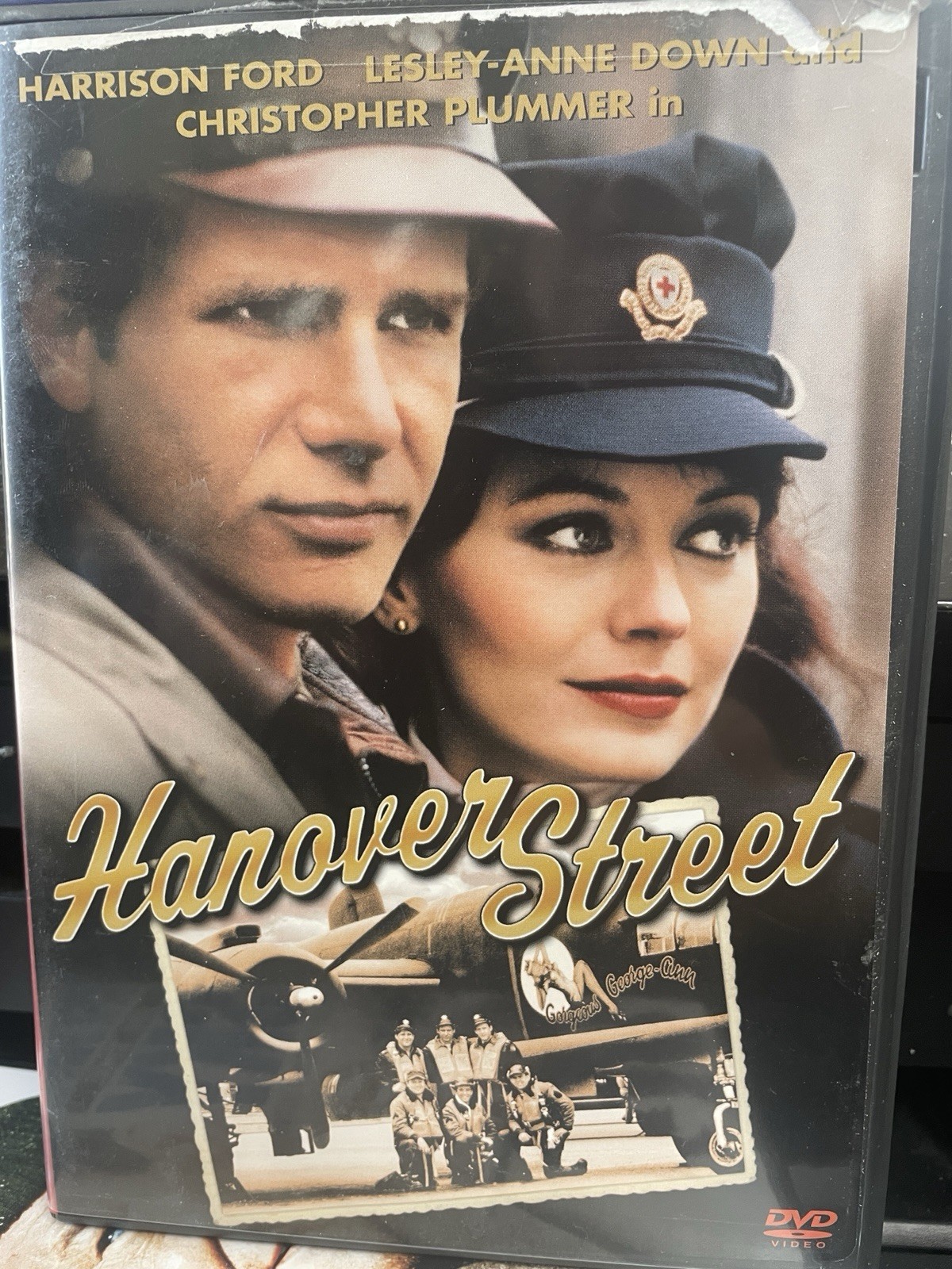 Hanover Street (DVD, 2001) top of artwork torn by security tape see photo