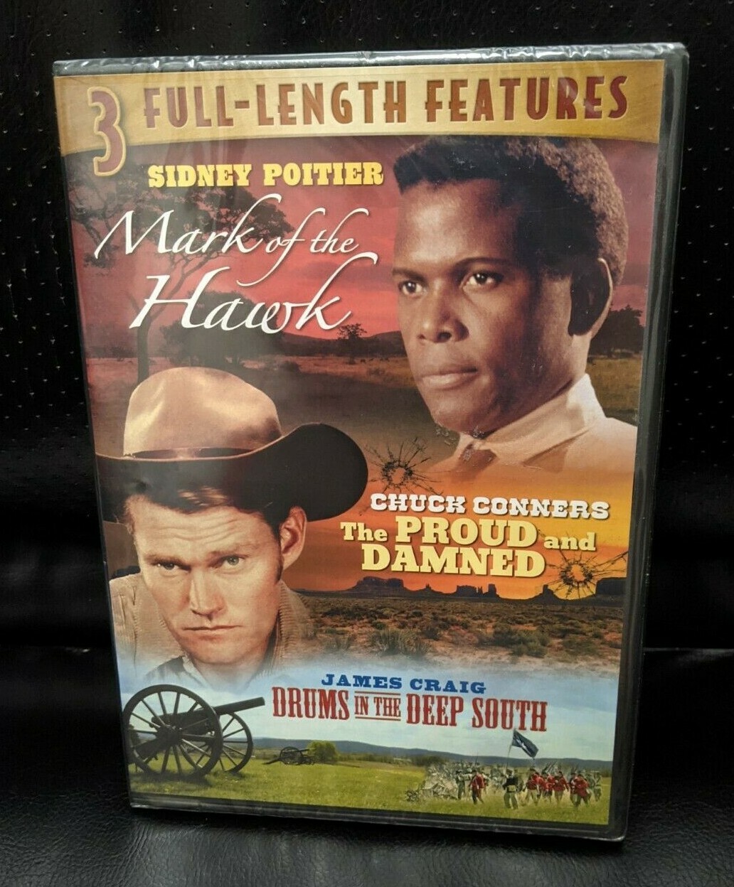 Mark of Hawk (Poitier)_Proud and Damned (Conners)_Drums in Deep South (Craig)