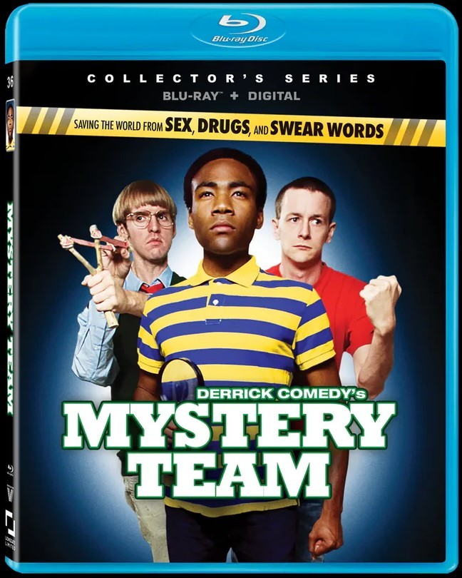 New & Sealed Mystery Team Vestron Blu-ray + Slip Sleeve Cover [2009] ShipNextDay