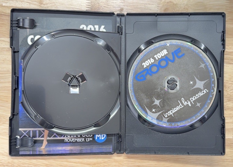 GROOVE 2016 TOUR (DVD, 2-Disc Set) Dance Competitions Conventions Workshops RARE