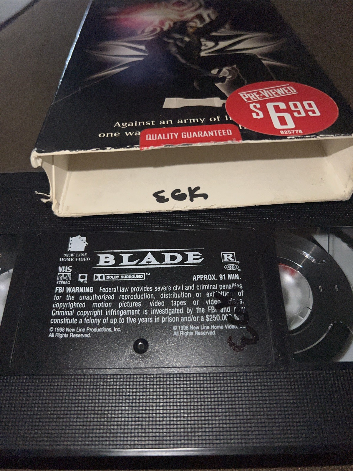Blade (VHS, 1998)