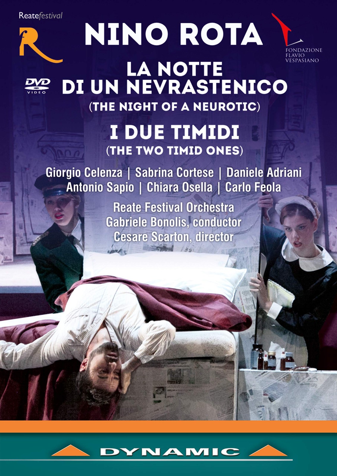 Nino Rota: Two Operas – Opera “Neurotic Night”/Opera “Two S [DVD]