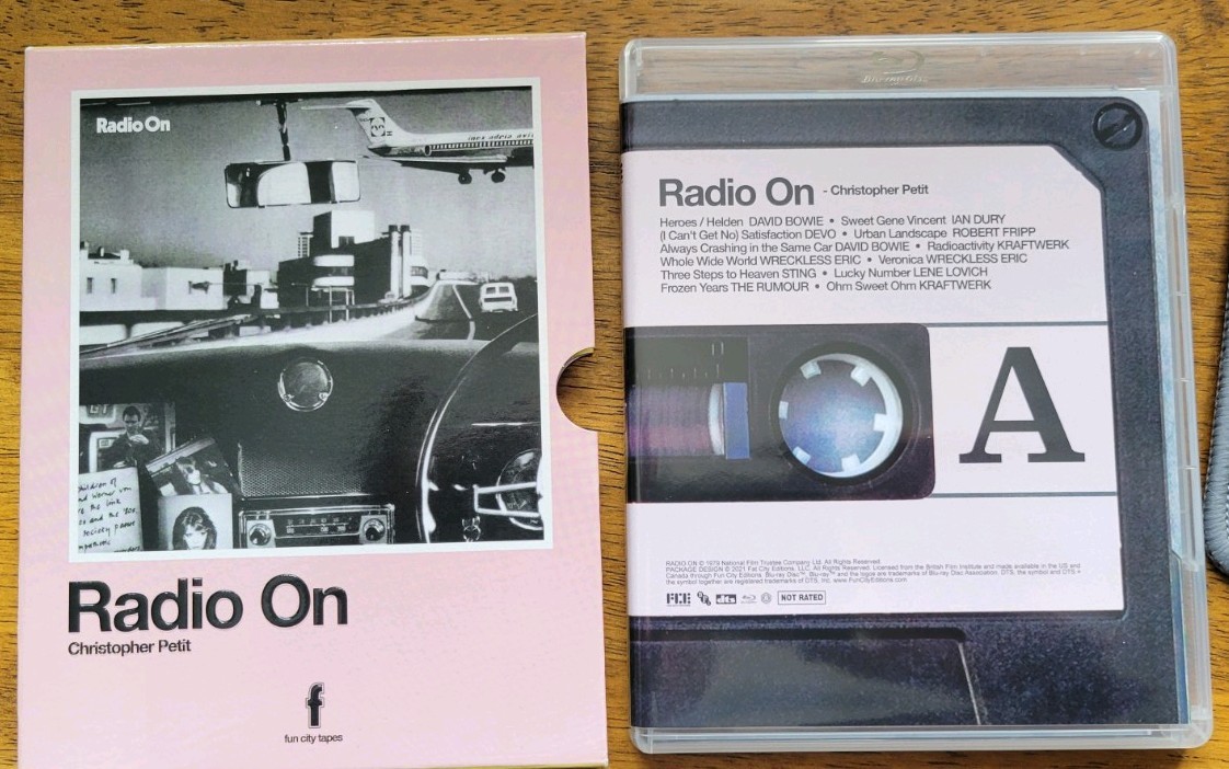 RADIO ON (Blu-ray, 1979) Fun City Editions OOP Slipcover.