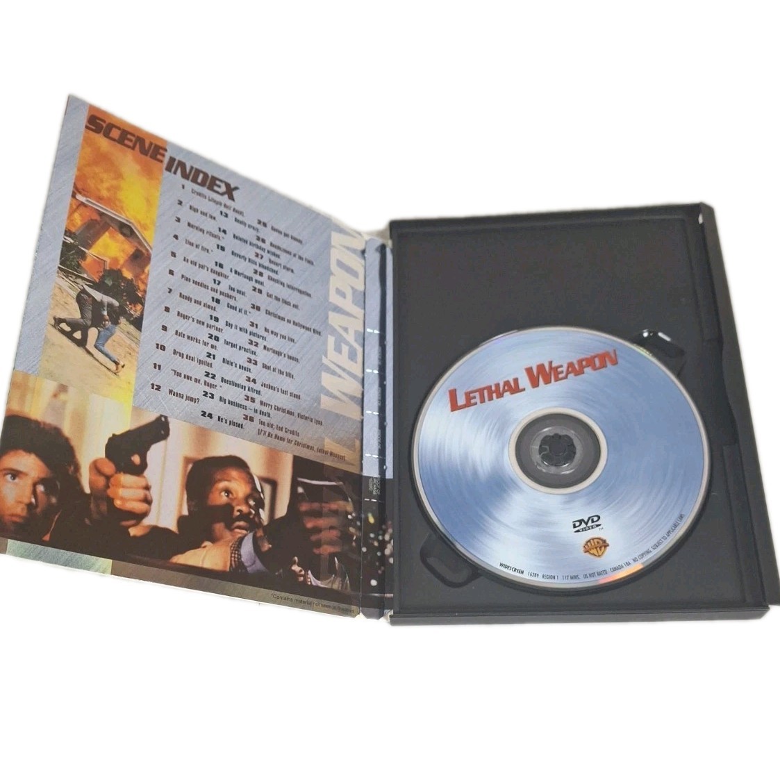 Warner Bros Lethal Weapon Legacy DVD Director’s Cut Mel Gibson Danny Glover