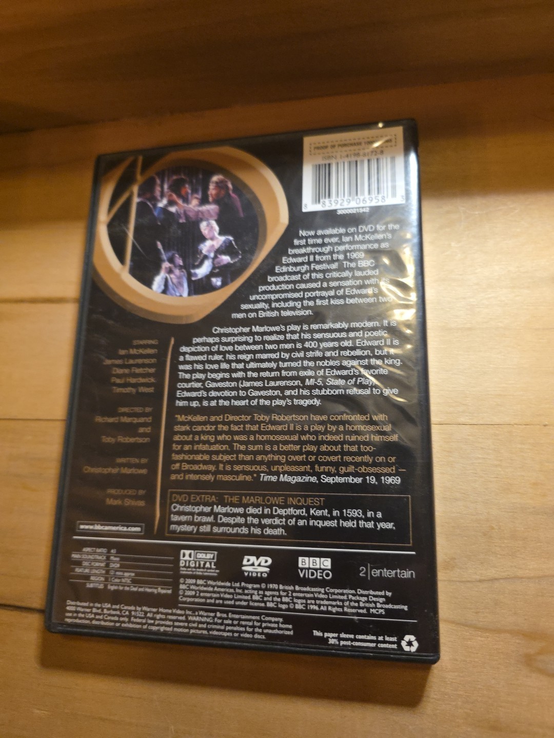 Edward II (DVD, 1970)