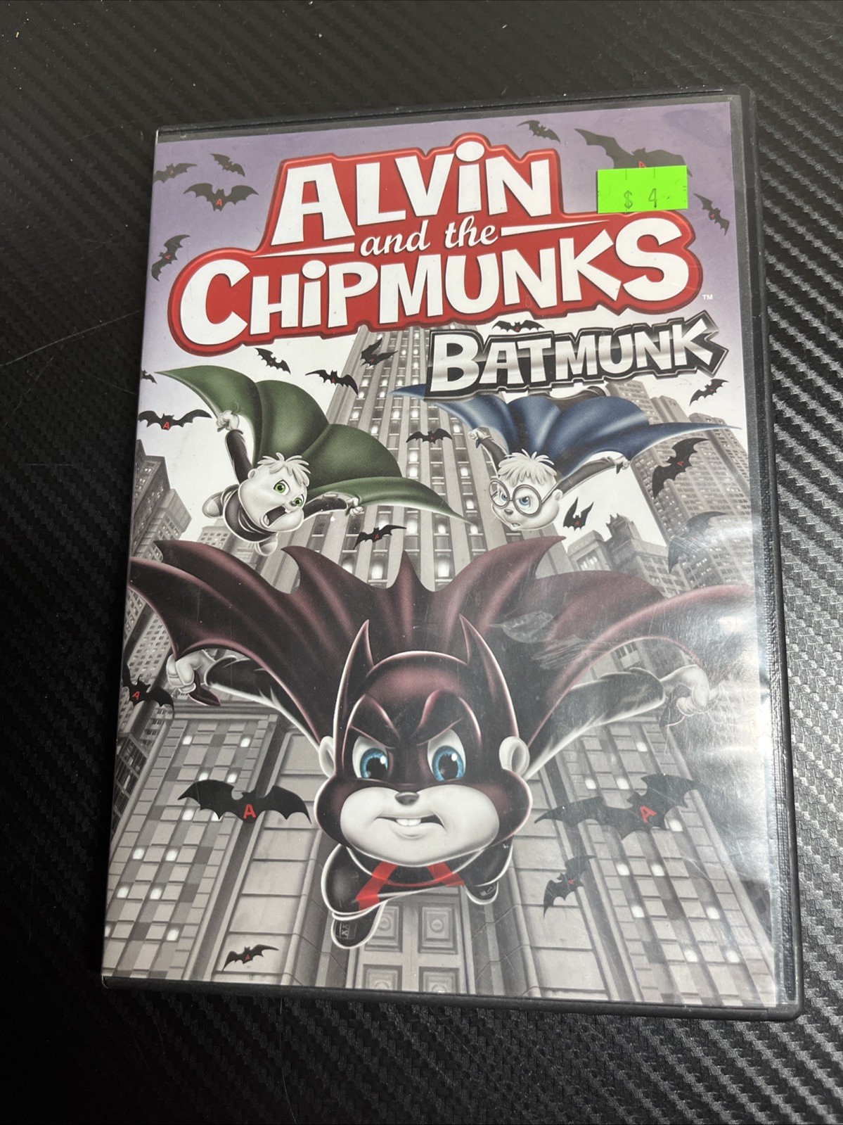 Alvin and the Chipmunks Batmunk DVD By Janice Karman June Foray Rare