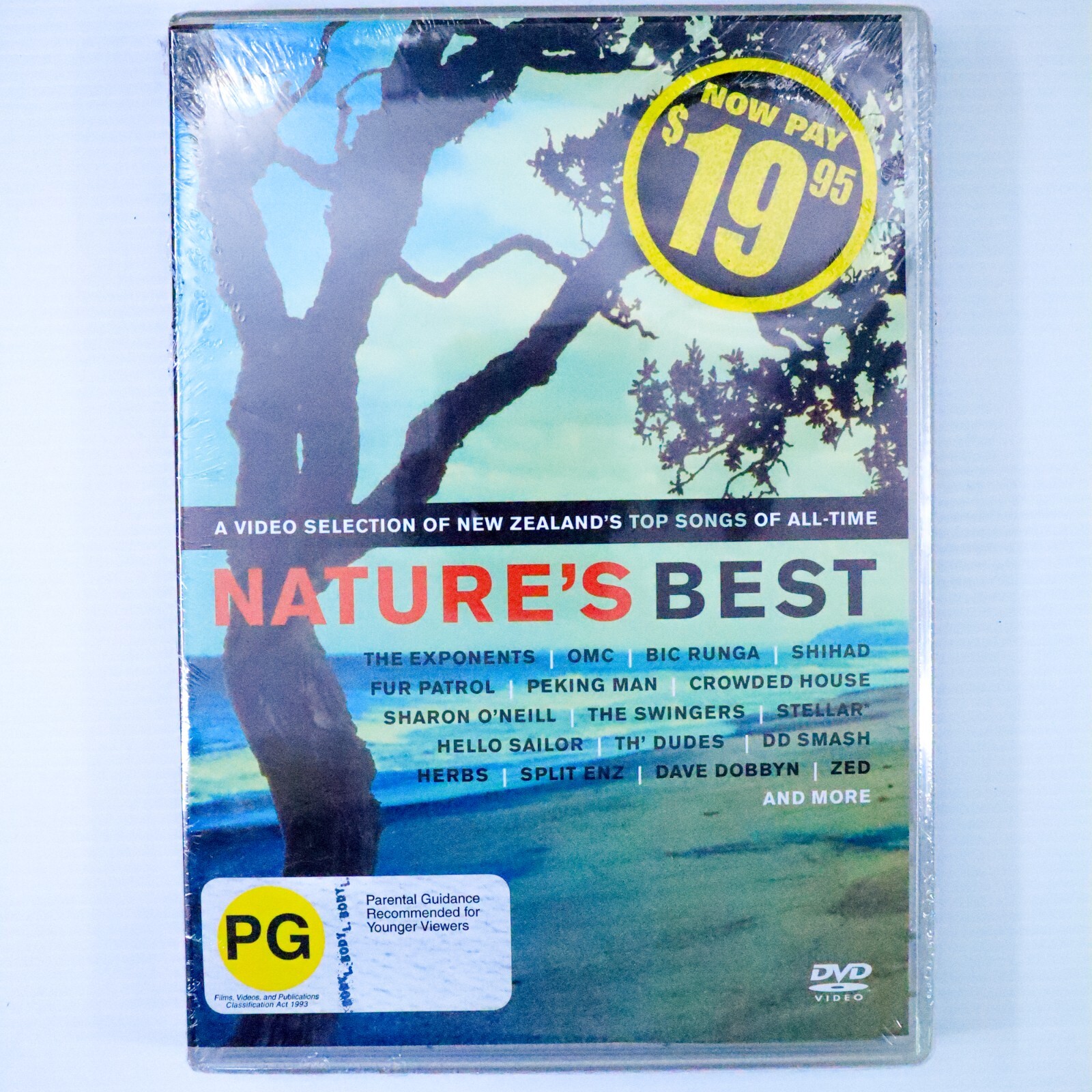 NEW Nature’s Best: New Zealand’s Top Songs of All Time (DVD) – Music Videos – R4