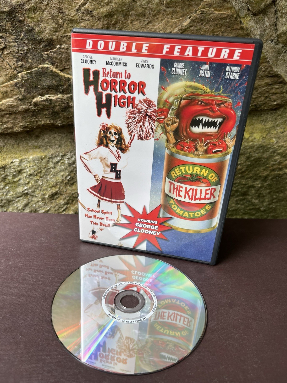 Return To Horror High/Return Of The Killer Tomatoes (DVD, 2012) Cult Classics