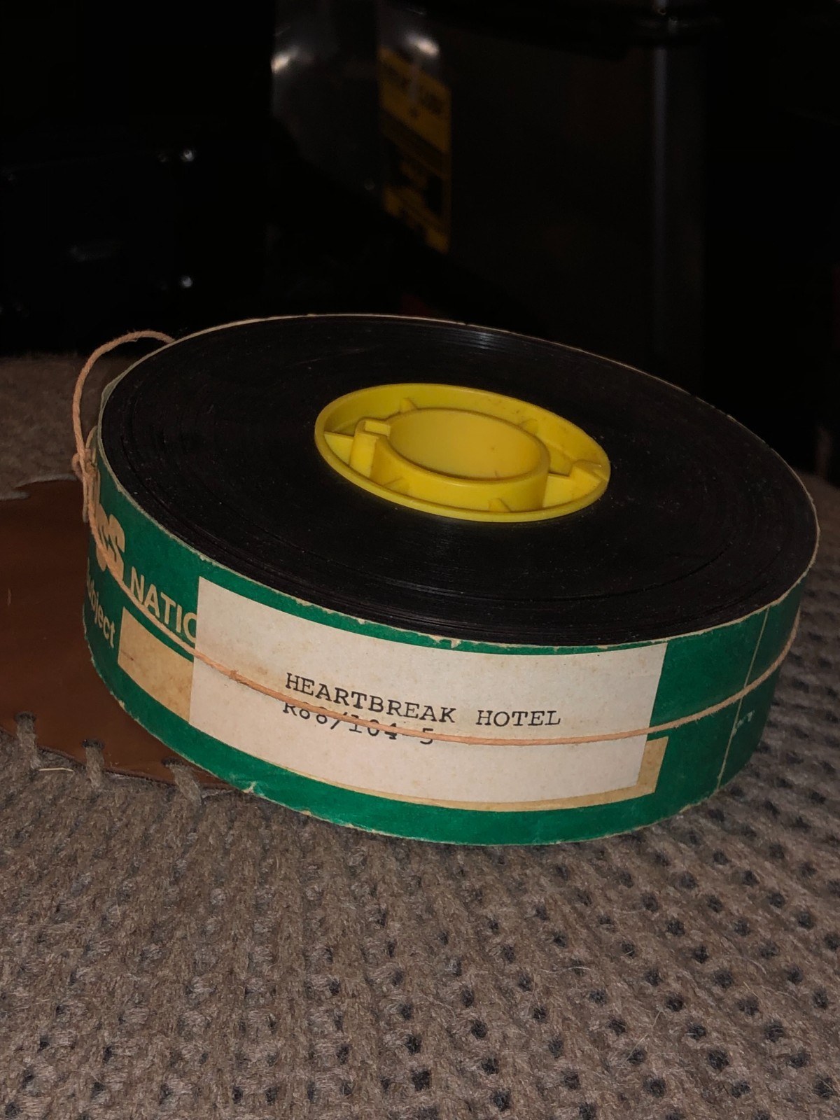 HEARTBREAK HOTEL (1988) Chris Columbus 35mm Trailer Movie Theater Film Reel
