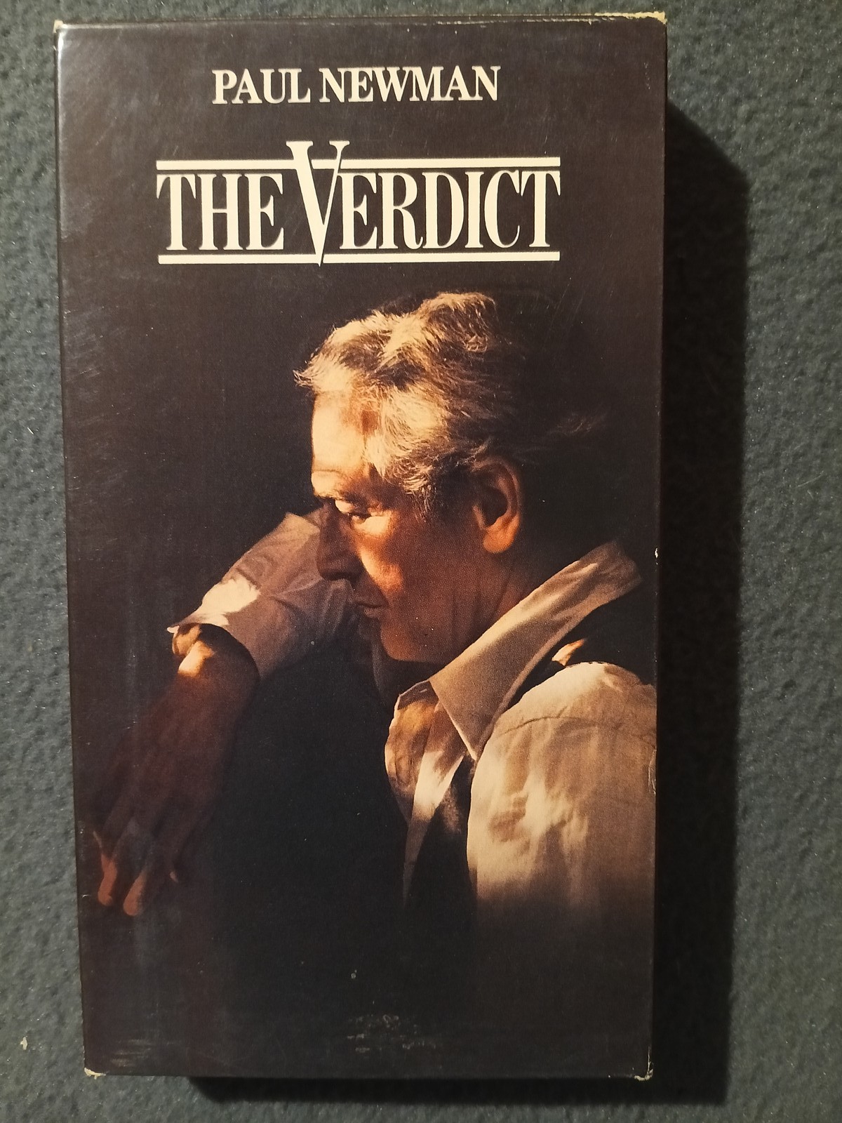 The Verdict VHS Paul Newman Sidney Lumet Courtroom Drama R Rated 1982 CBS/FOX