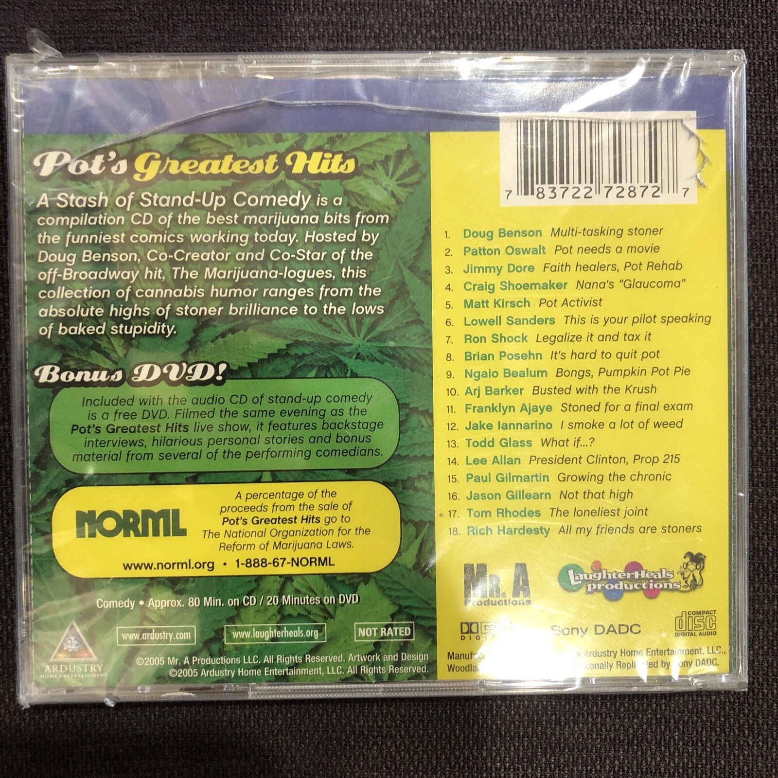 Pots Greatest Hits (DVD, 2005, 2-Disc Set)