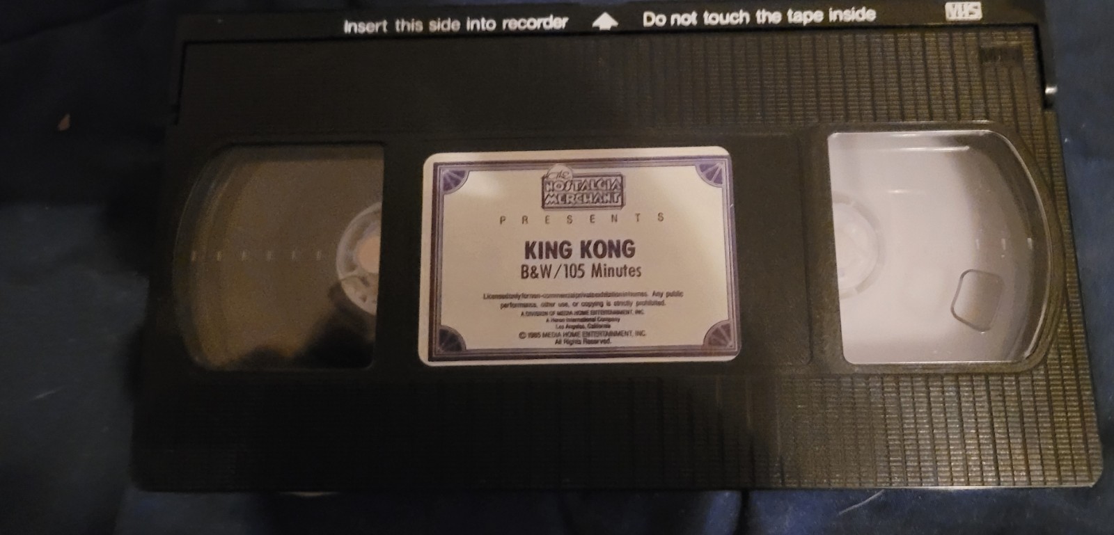 King Kong (1933) VHS English Uncut Version Black & White NR Fox Hills Video