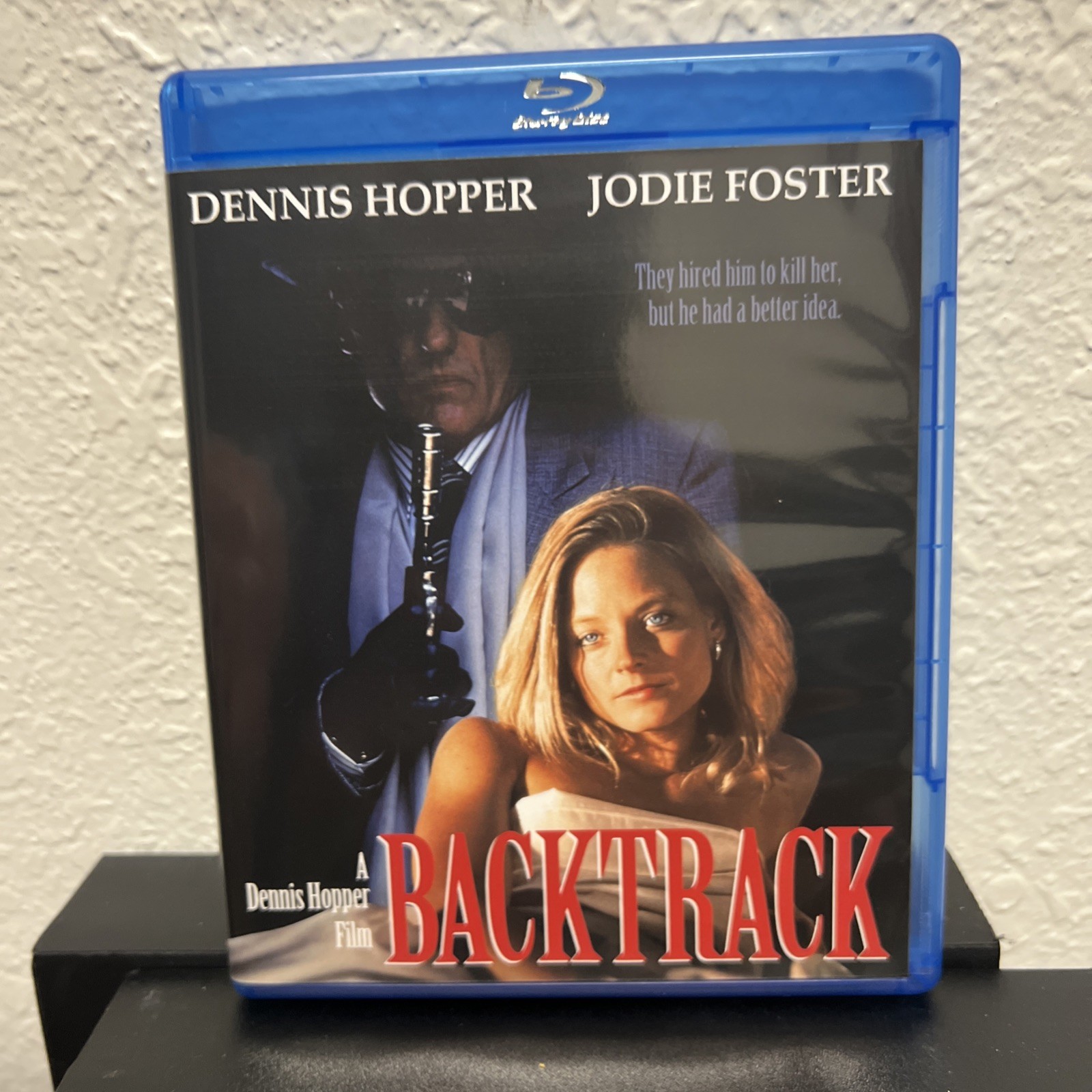 Backtrack Blu-ray Kino Lorber 1990 Jodie Foster, Dennis Hopper W/slipcover