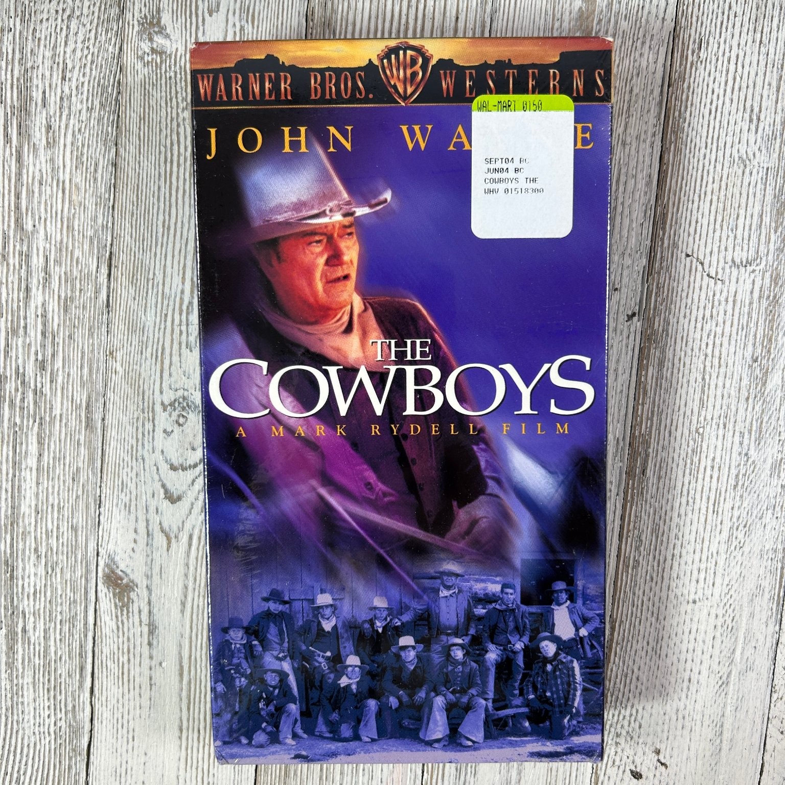 The Cowboys VHS 1993 Western John Wayne Mark Rydell Warner Bros.