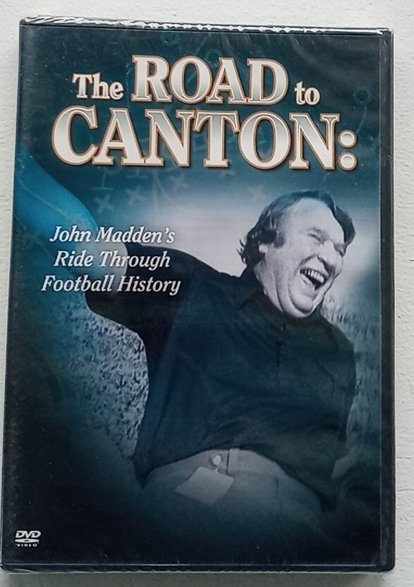 THE ROAD TO CANTON – John Madden’s Ride Through Football History (DVD, 2009)