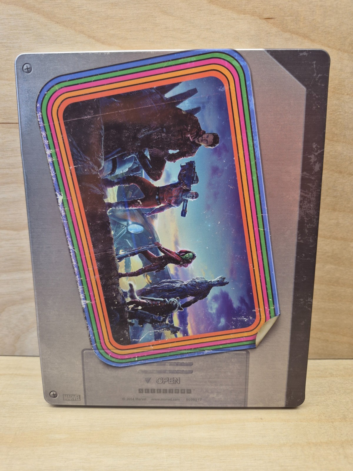 Guardians Of The Galaxy (Steelbook Blu-Ray Disc, 2014) Marvel