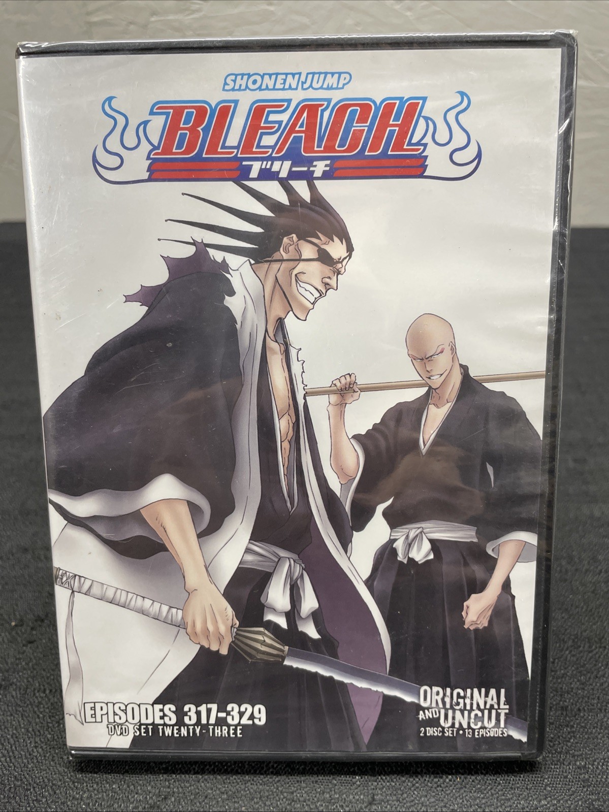 Shonen Jump- Bleach Box Set 23 Original & Uncut 13 Episodes 317-329 DVD