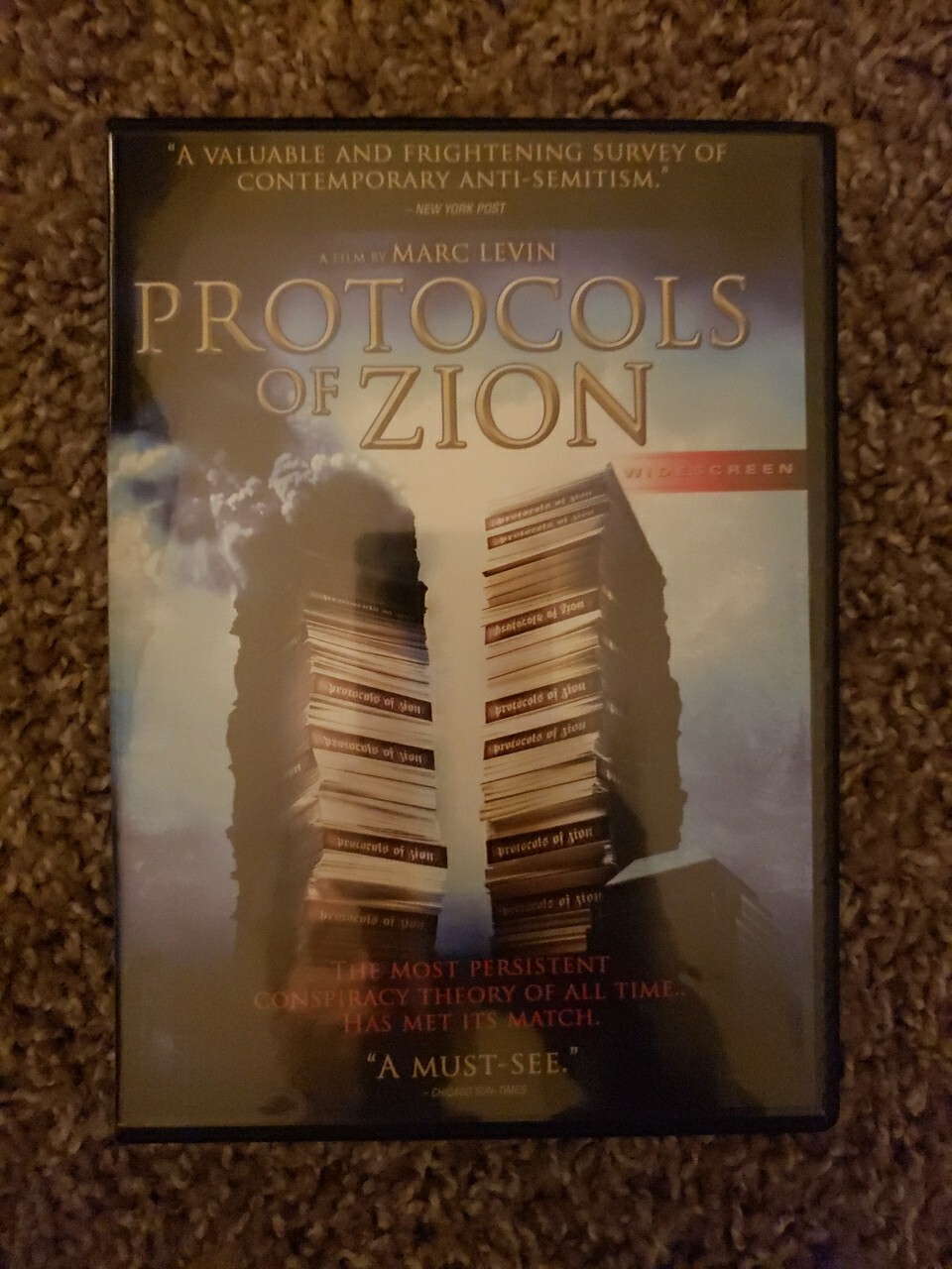 Protocols of Zion 2004 DVD Marc Levin Jews Jewish Conspiracy Theory HBO Doc OOP