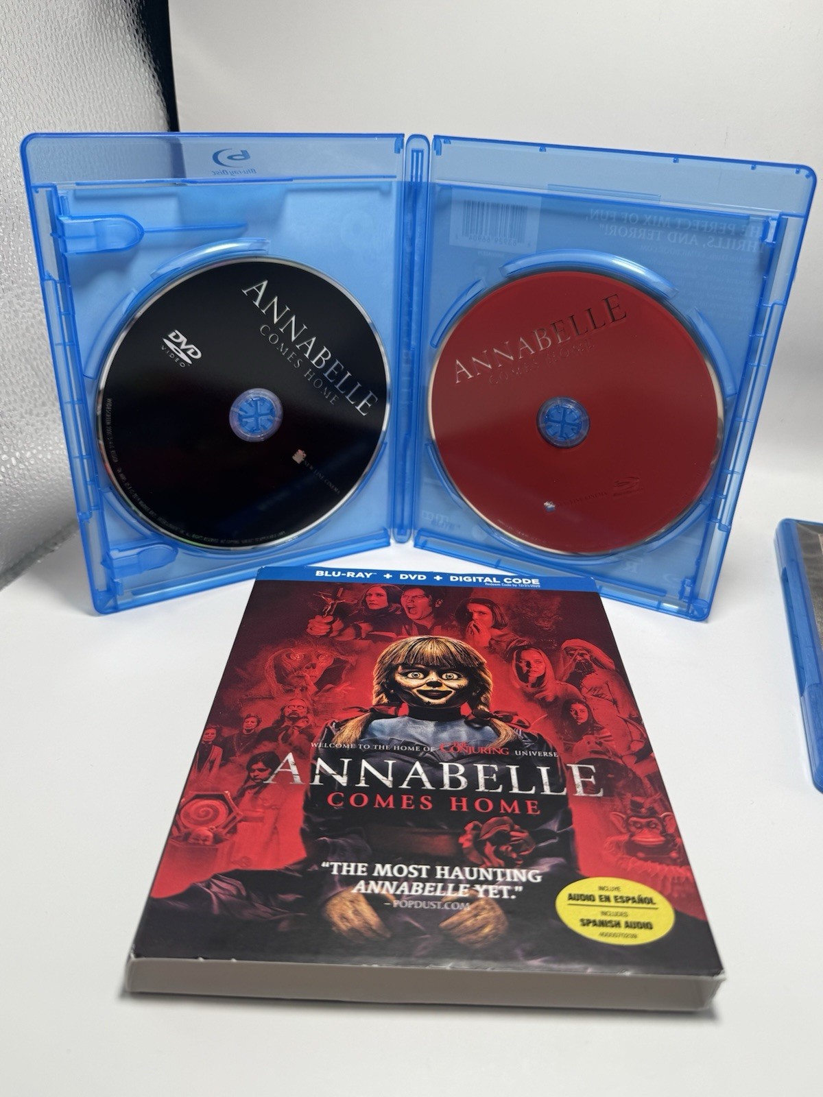 ANNABELLE The Conjuring, Annabelle Creation & Annabelle Comes Home BLURAY-DVD, 3