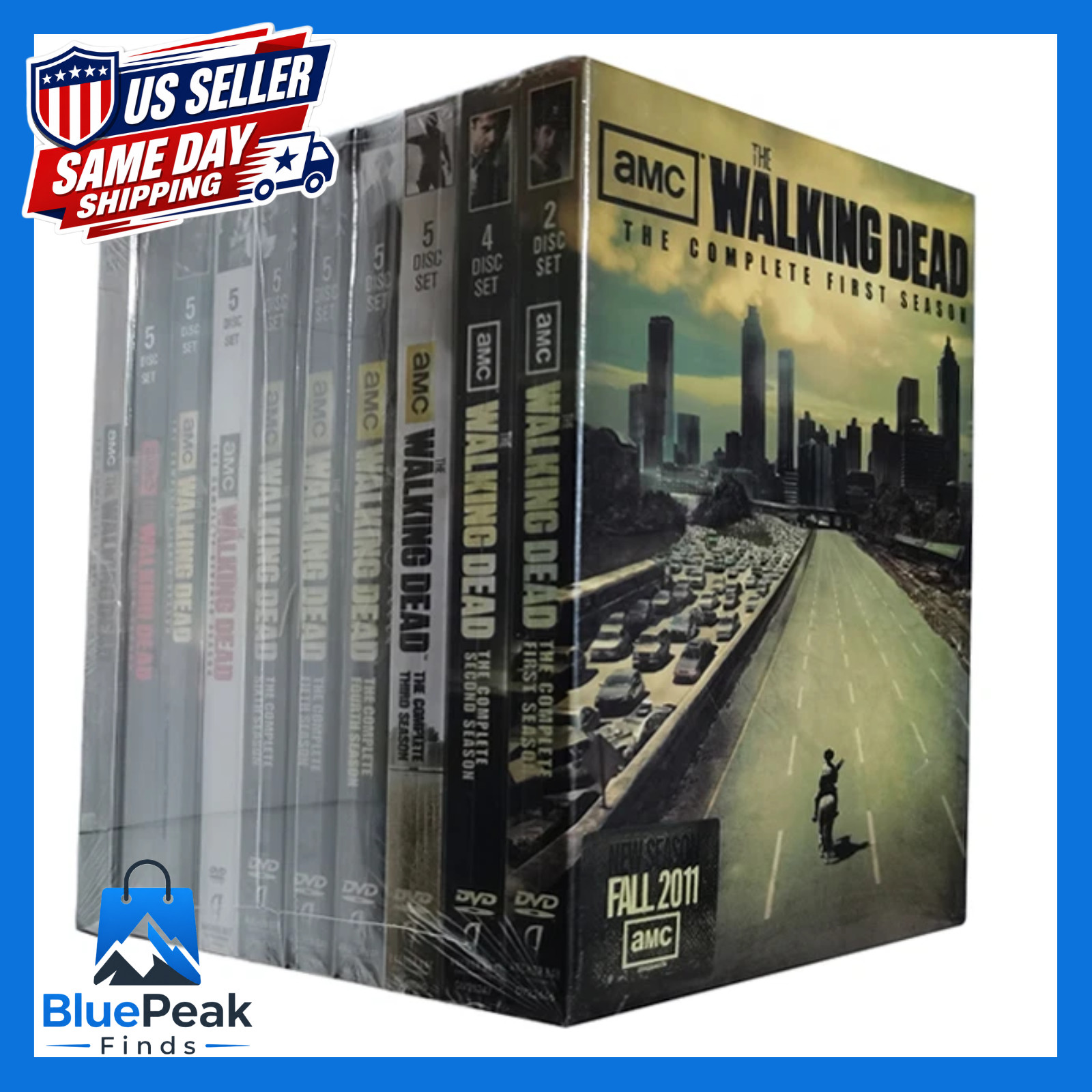 The Walking Dead Complete Series DVD Box Set Seasons 1-11 New Free Shipping