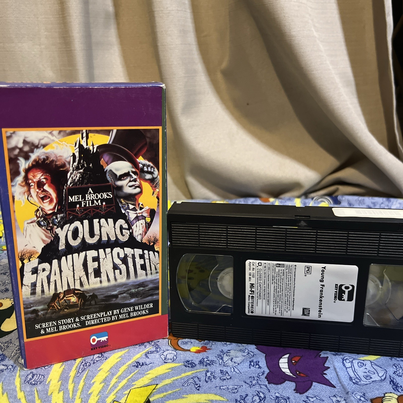 20th Century Fox Young Frankenstein VHS NTSC Hi-Fi Closed Captioned 1974 PG